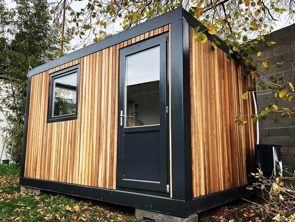 Ausgebauter Modulcontainer