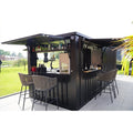 Mobiler Outdoor-Barcontainer – 8 × 2 m (26 Fuß)
