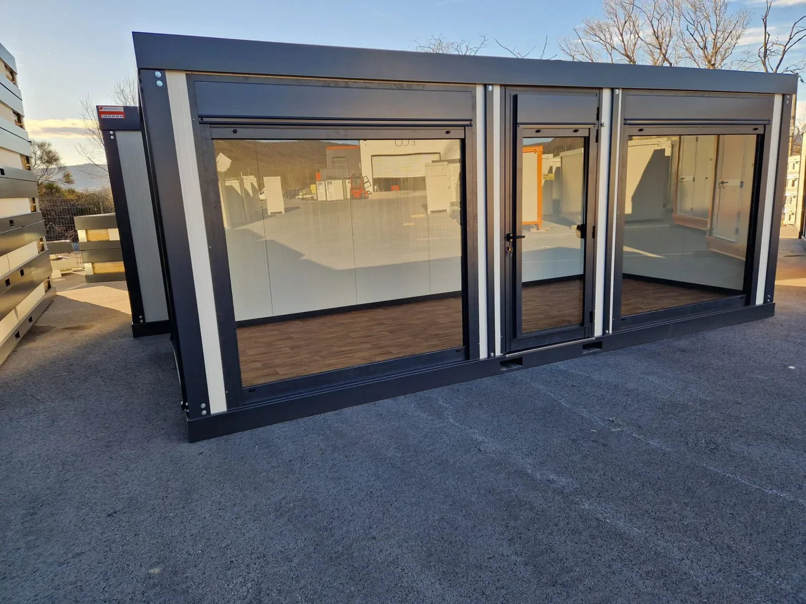 Modulares Verkaufsbüro