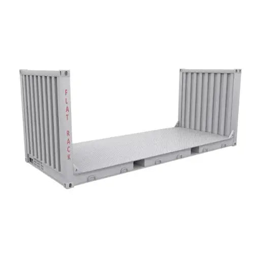 20-Fuß-Flat-Rack-Seecontainer – Neu